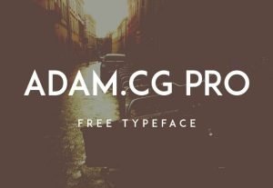 Adam Cg Pro Font