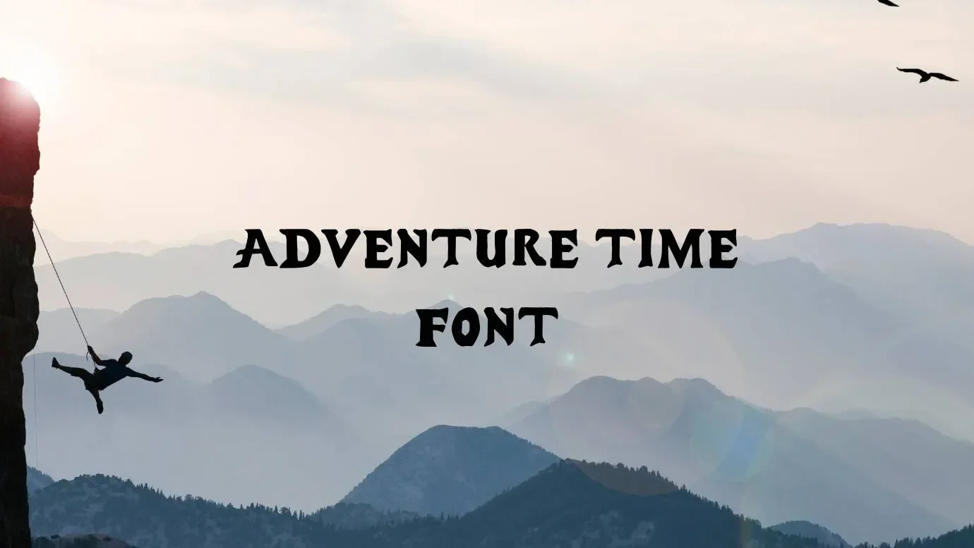 Adventure Time Font Feature