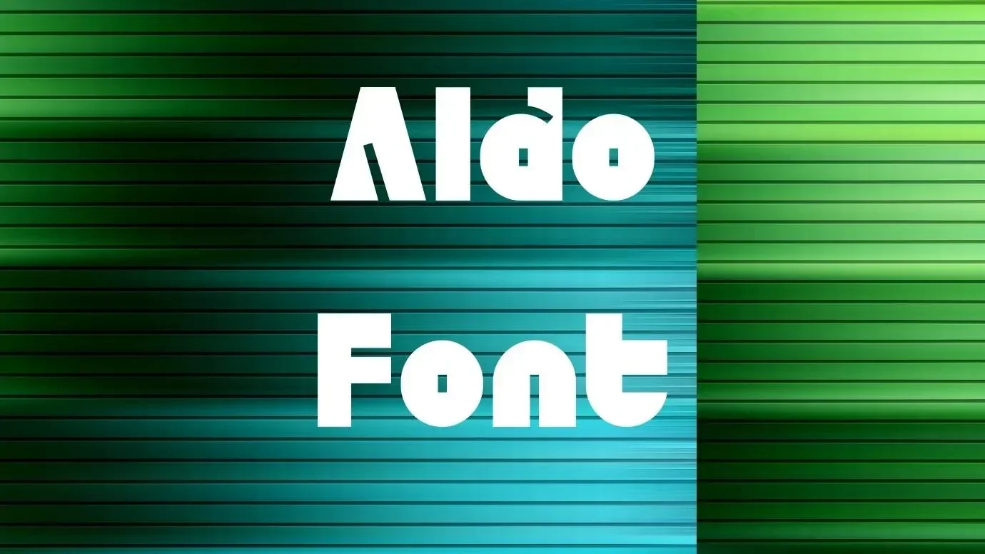 Aldo Font Feature