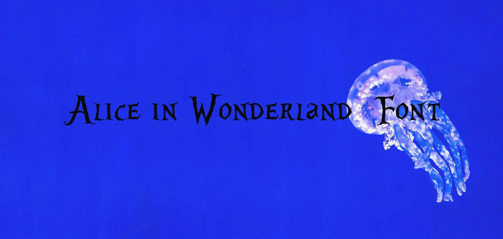 Alice In Wonderland Font 1