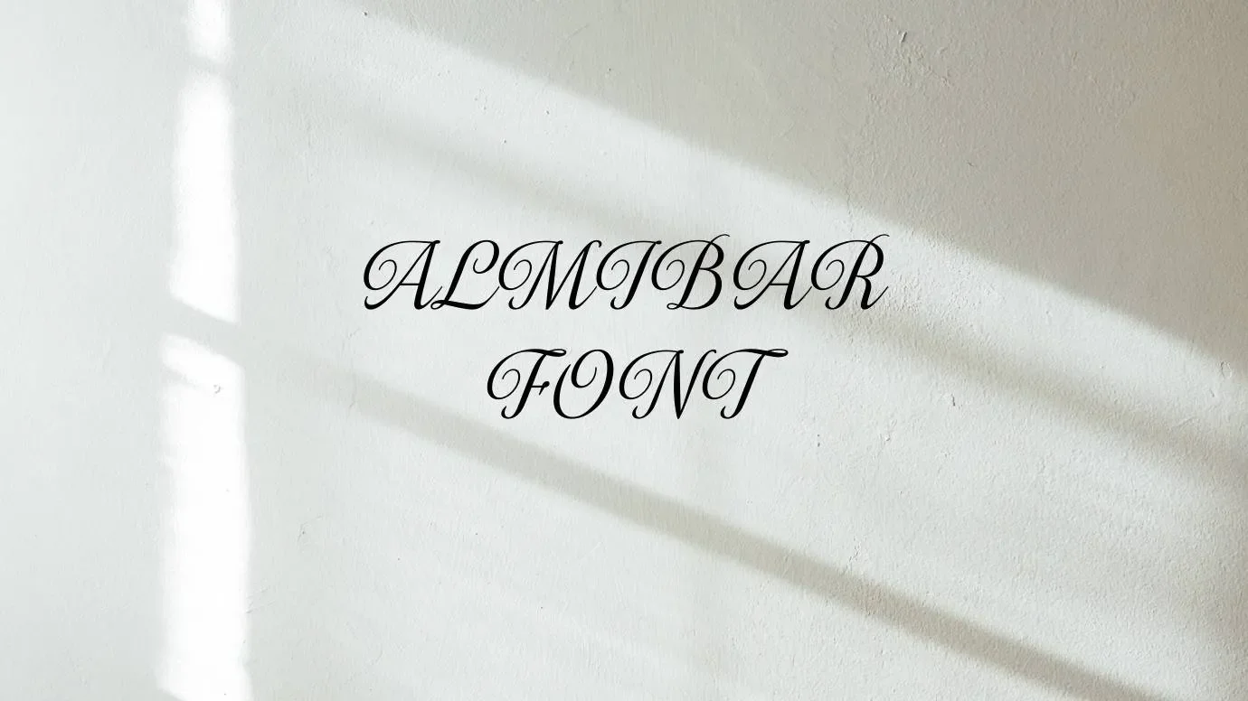 Almibar Font Feature