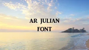 Ar Julian Font Feature
