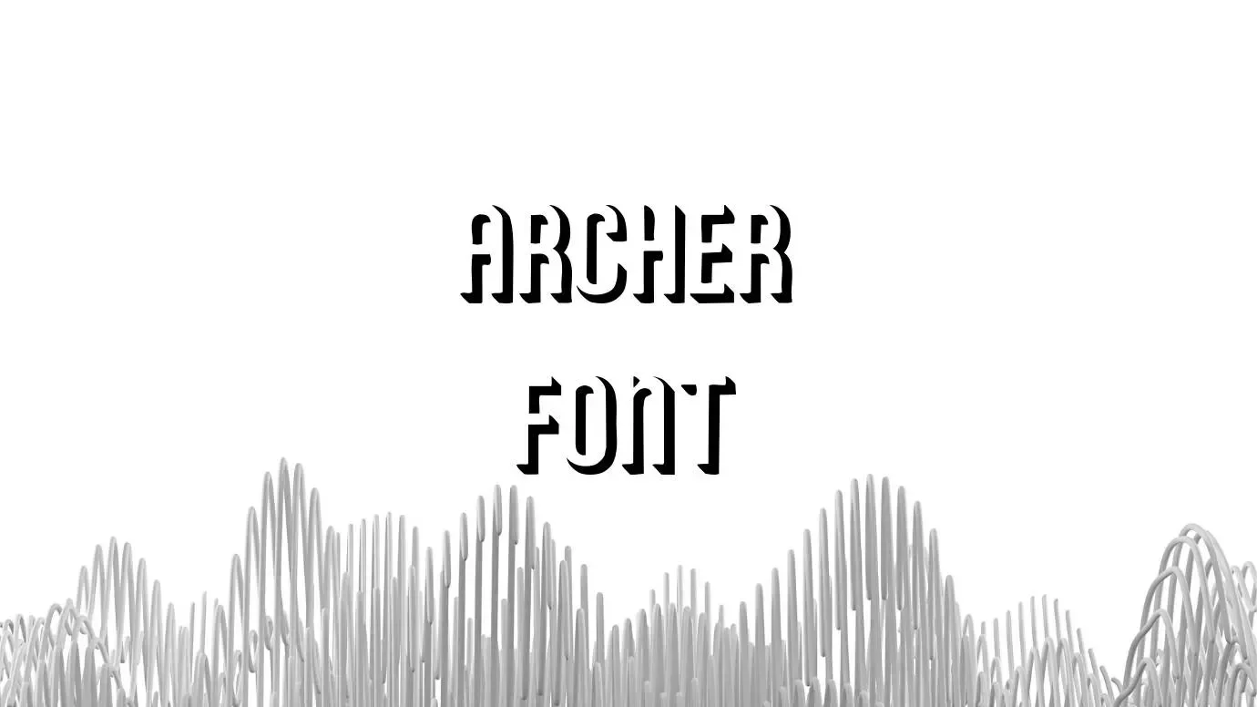 Archer Font Feature