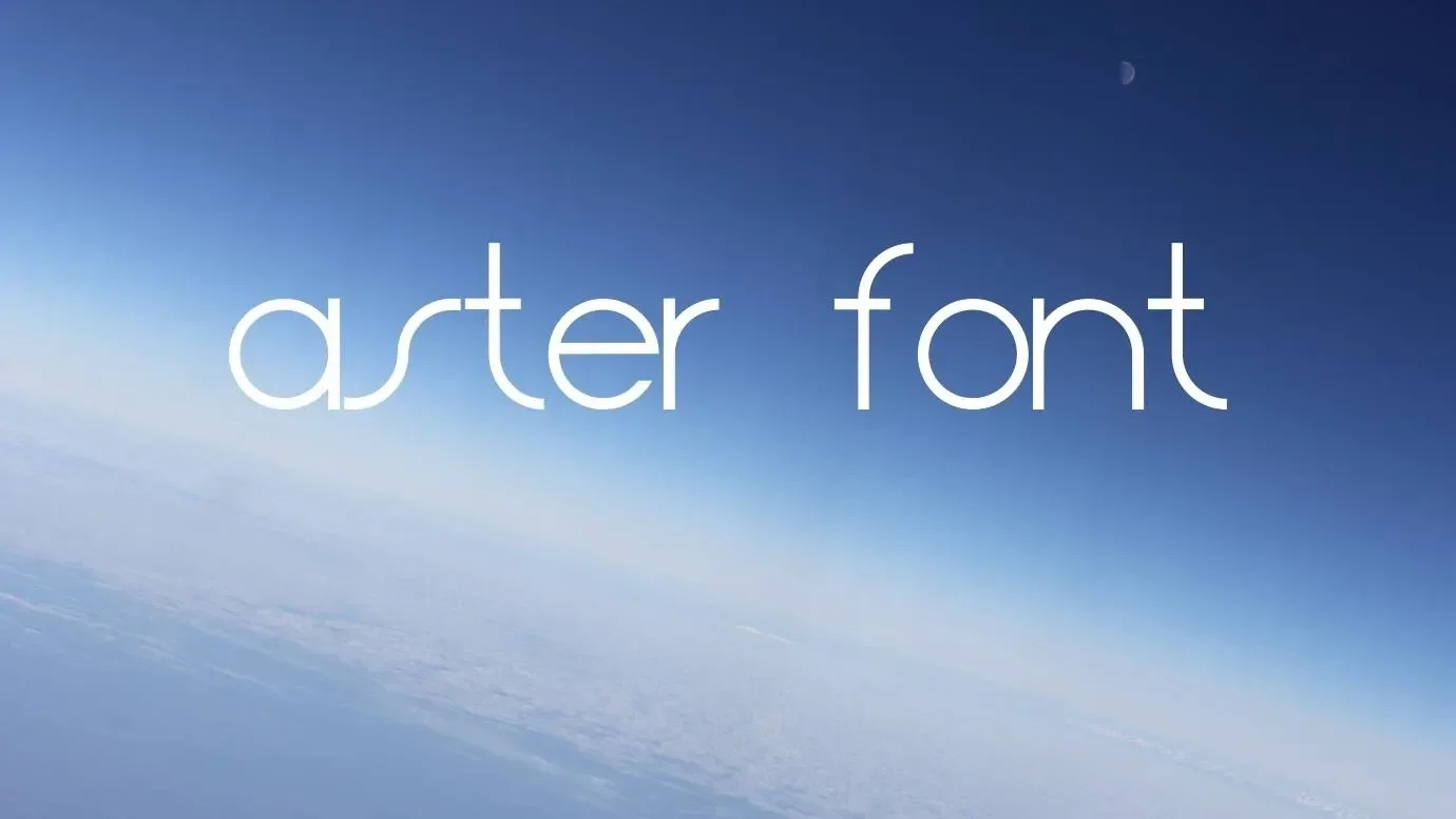 Aster Font Feature1