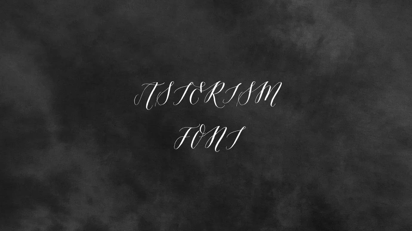 Asterism Font Feature