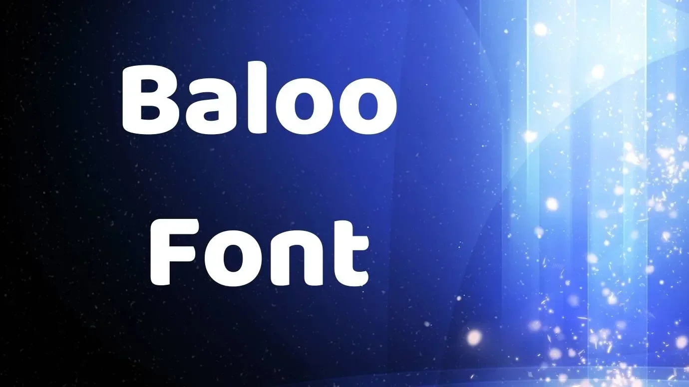 Baloo Font Feature