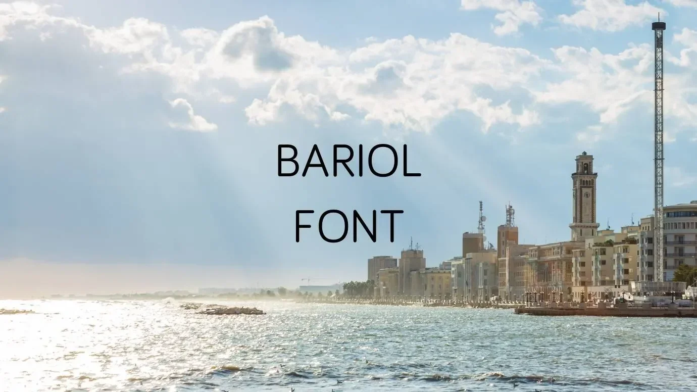 Bariol Font Feature