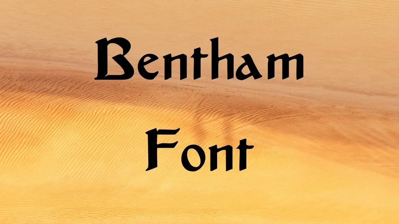 Bentham Font Feature