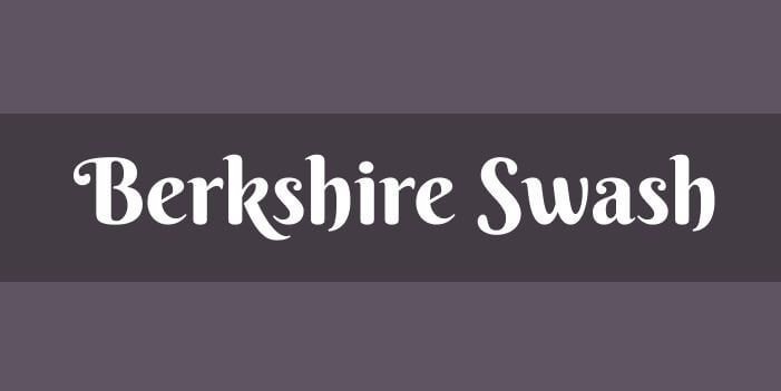 Berskhire Swash Font