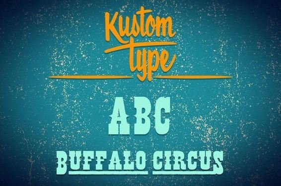 buffalo fonmt - Buffalo Circus Font Free Download