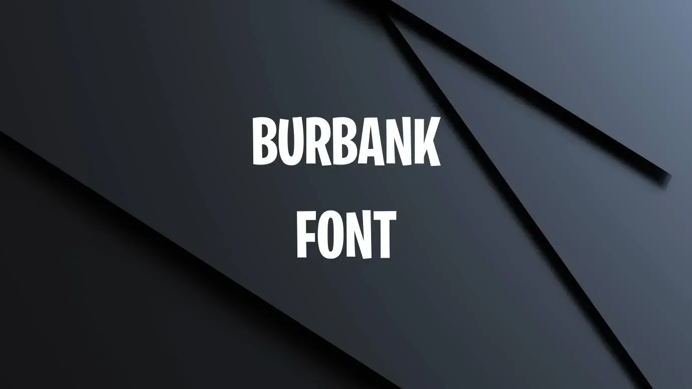 Burbank Font Feature