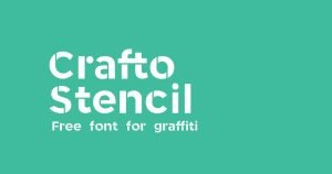 Carfto Stencil Font