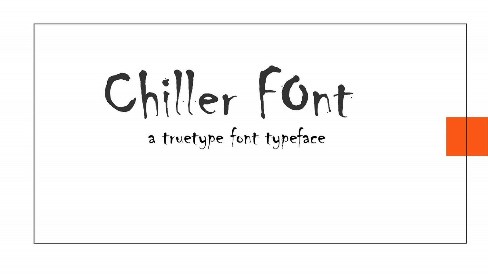 chiller font free download for mac