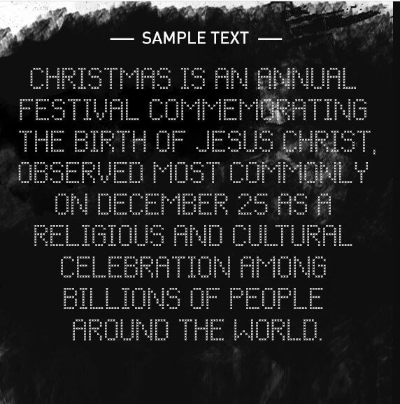 christmas font - CF Christmas Stitch Font Free Download