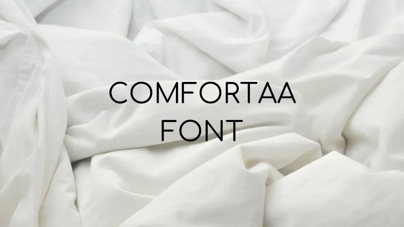 Comfortaa Font Feature