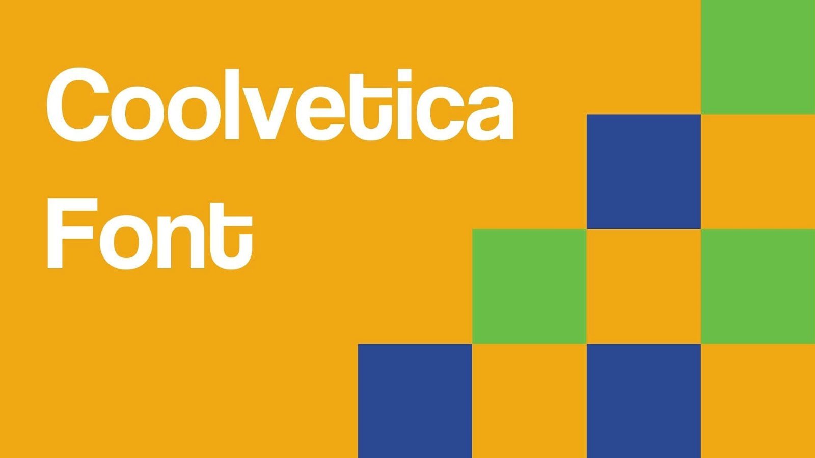 Coolvetica Font