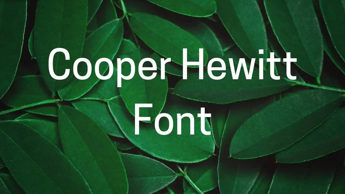 Cooper Hewitt Font Feature1