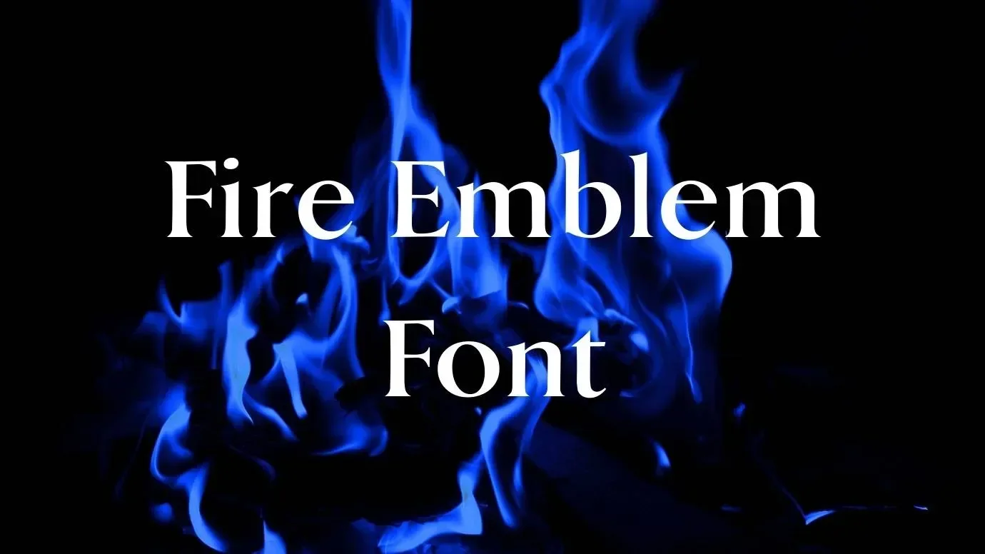 Fire Emblem Font Feature
