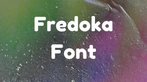 Fredoka Font Feature