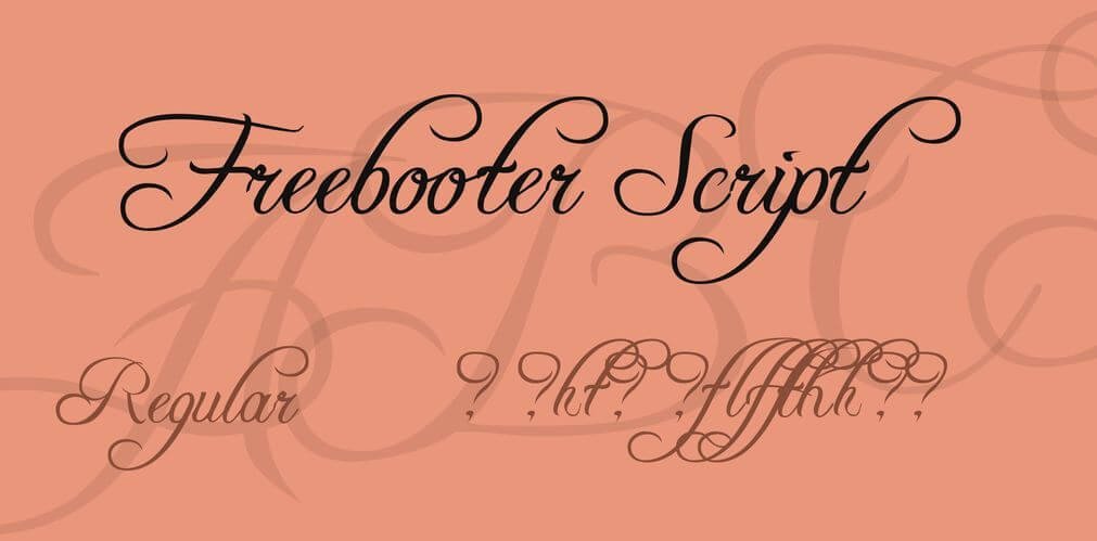 freebooter script font - Freebooter Script Font Free Download