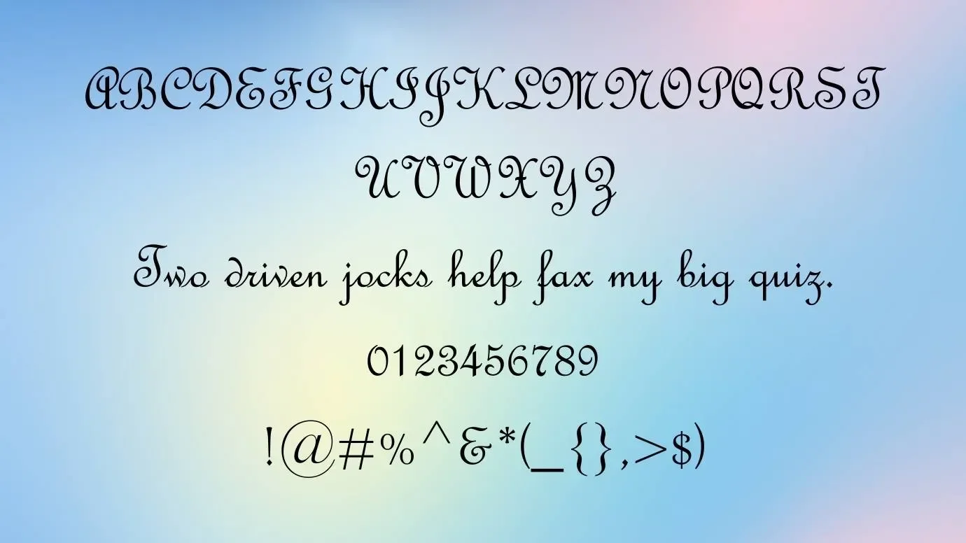 French Font