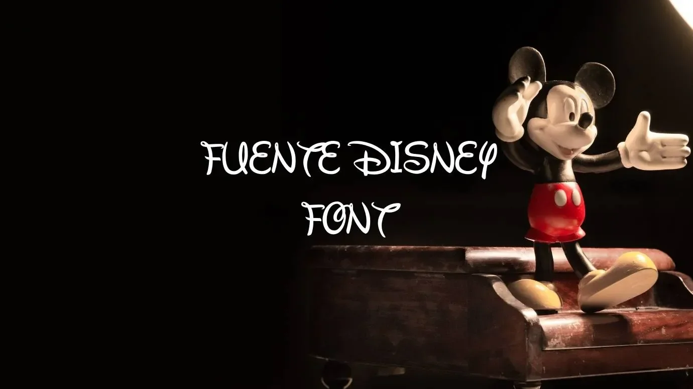 Fuente Disney Font Feature