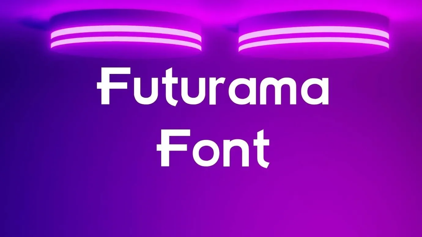 Futurama Font Feature