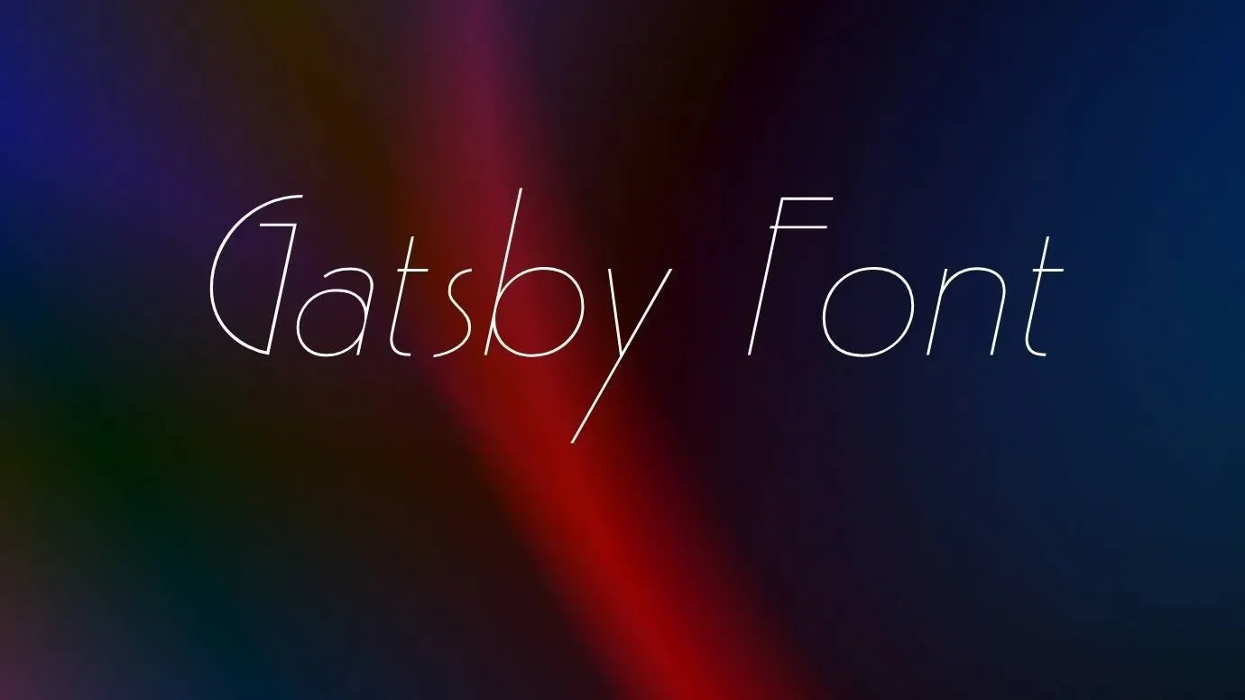 Gatsby Font Feature