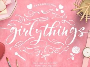 Girly Things Font