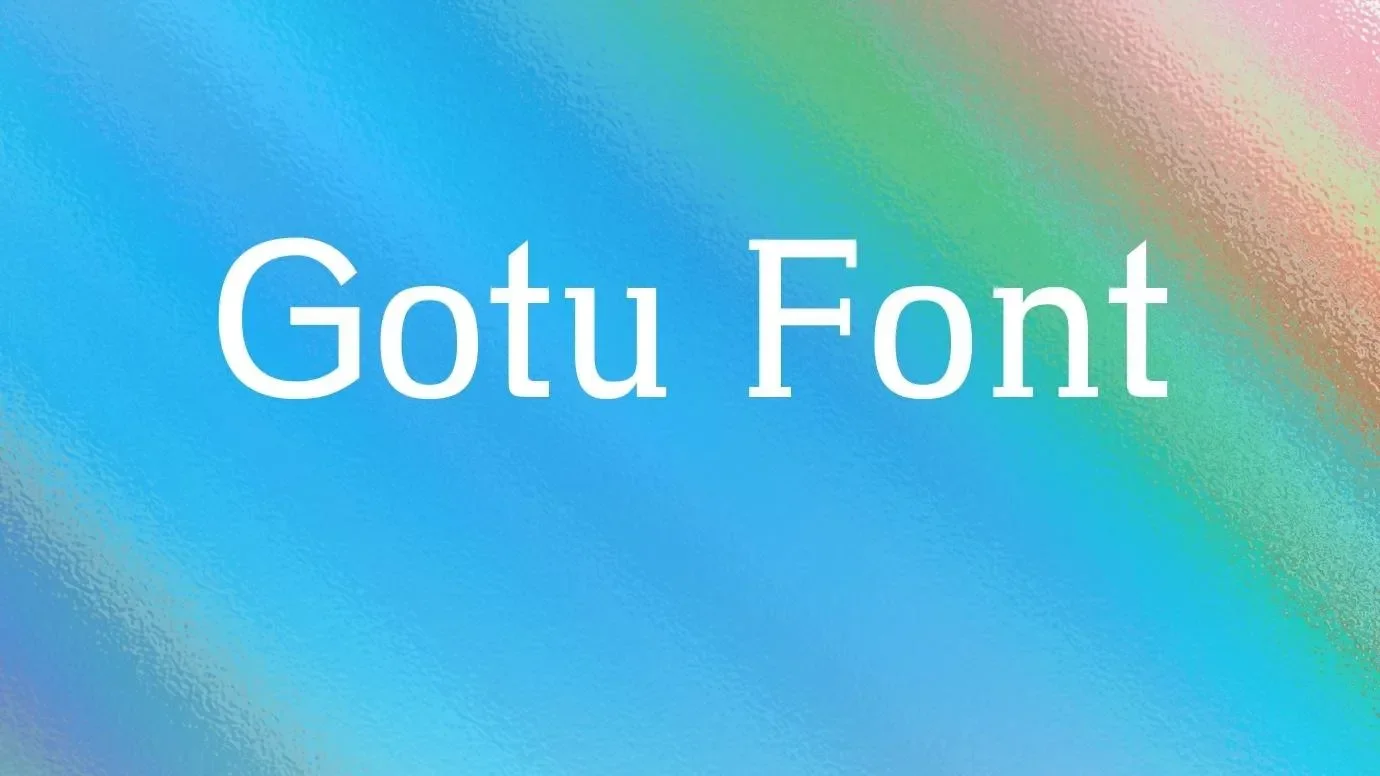 Gotu Font Feature