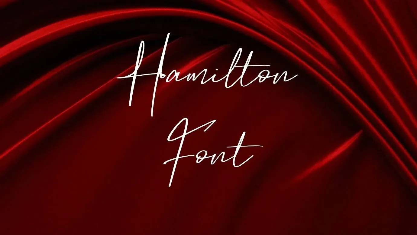 Hamilton Font Feature1