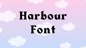 Harbour Font Feature