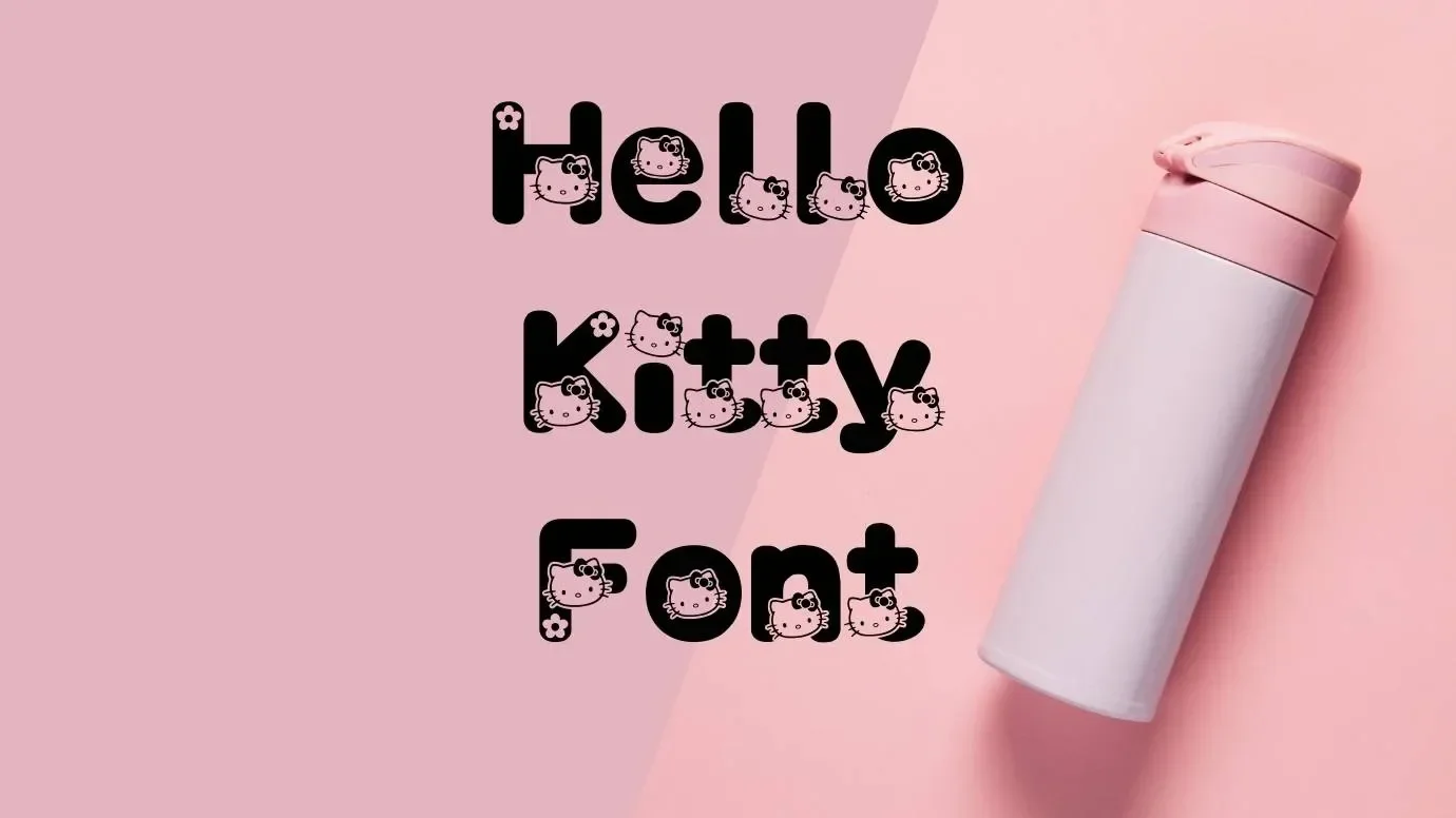 Hello Kitty Font Feature