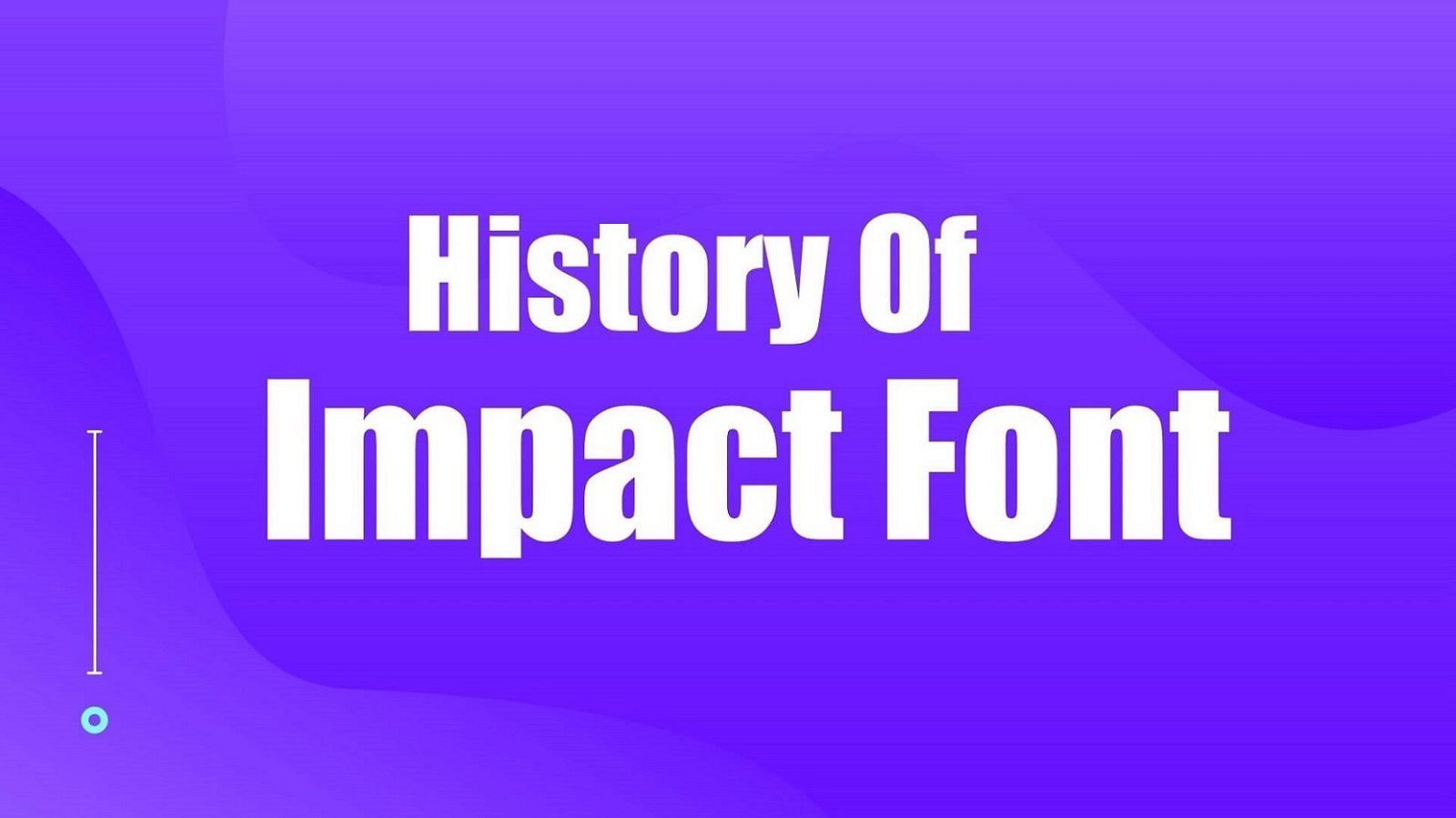History of Impact Font