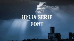 Hylia Serif Font Feature