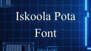 Iskoola Pota Font Feature