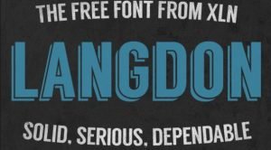 Langdon Font