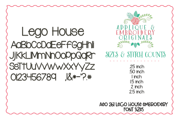 Lego House Font