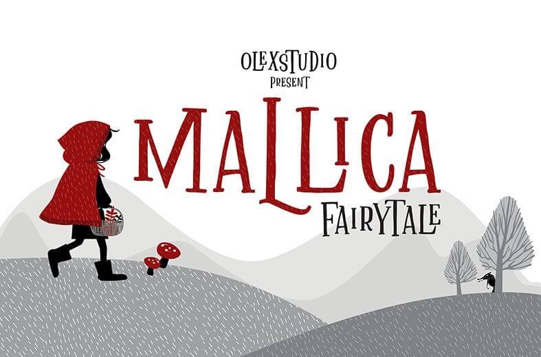mallica font - Mallica Fairytale Typeface Free Download