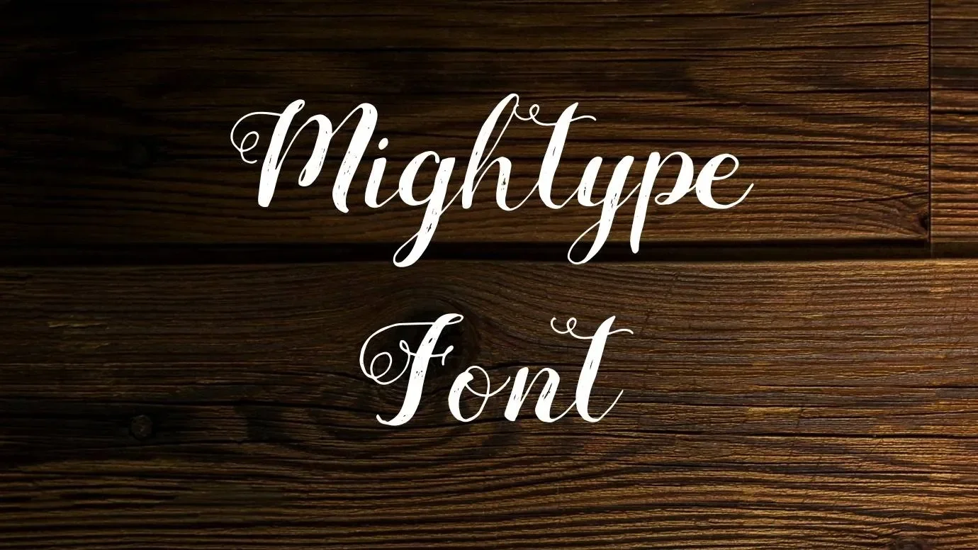 Mightype Font Feature