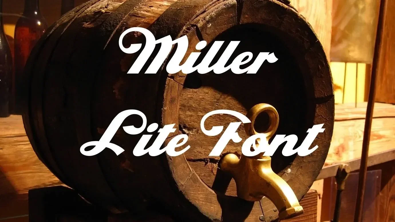 Miller Lite Font Feature