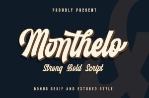 Monthelo Font