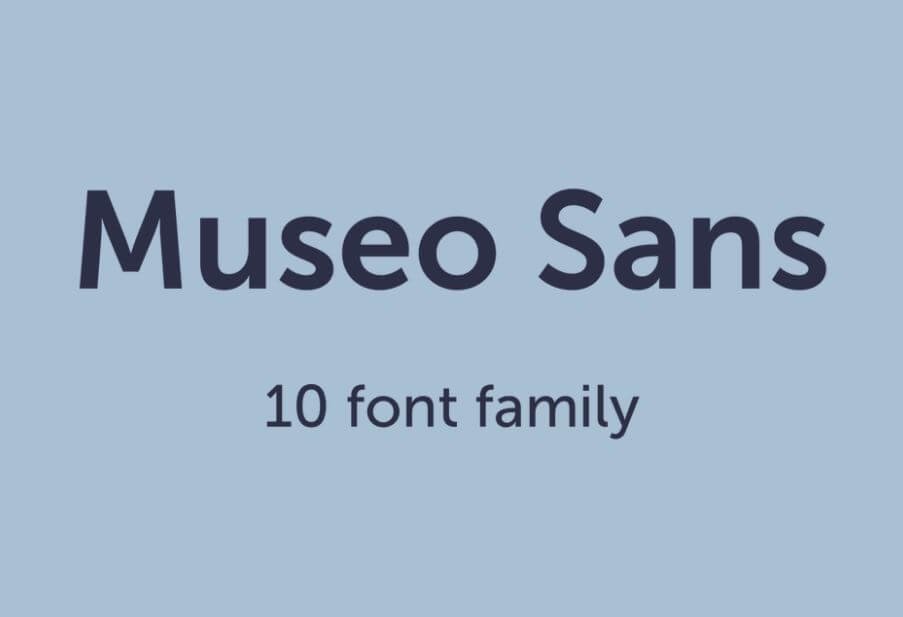 Museo Sans Font