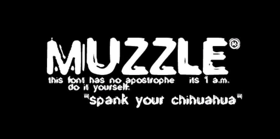 Muzzle Font