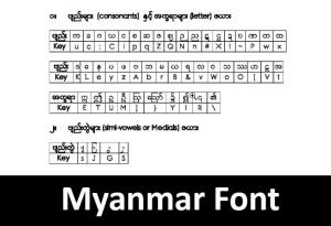 Myanmar Font