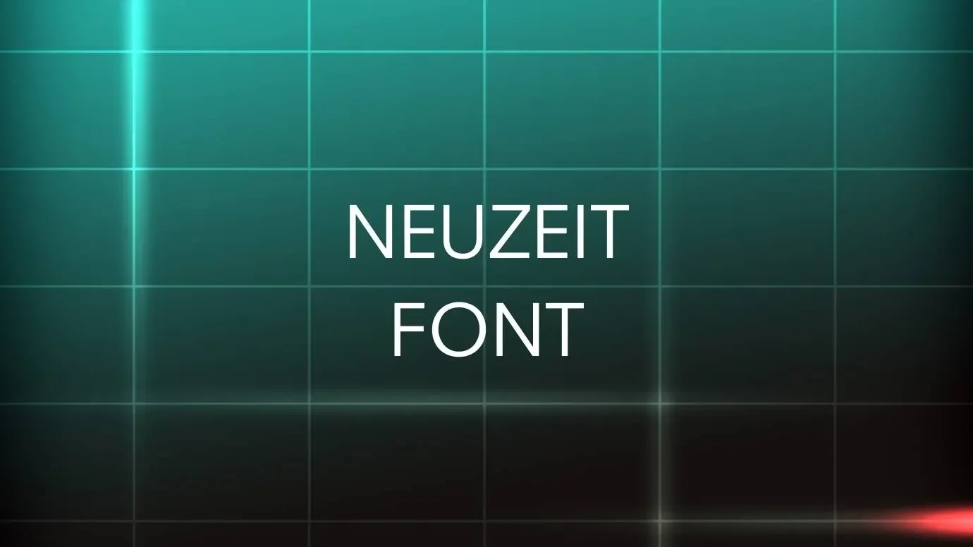 Neuzeit Font Feature