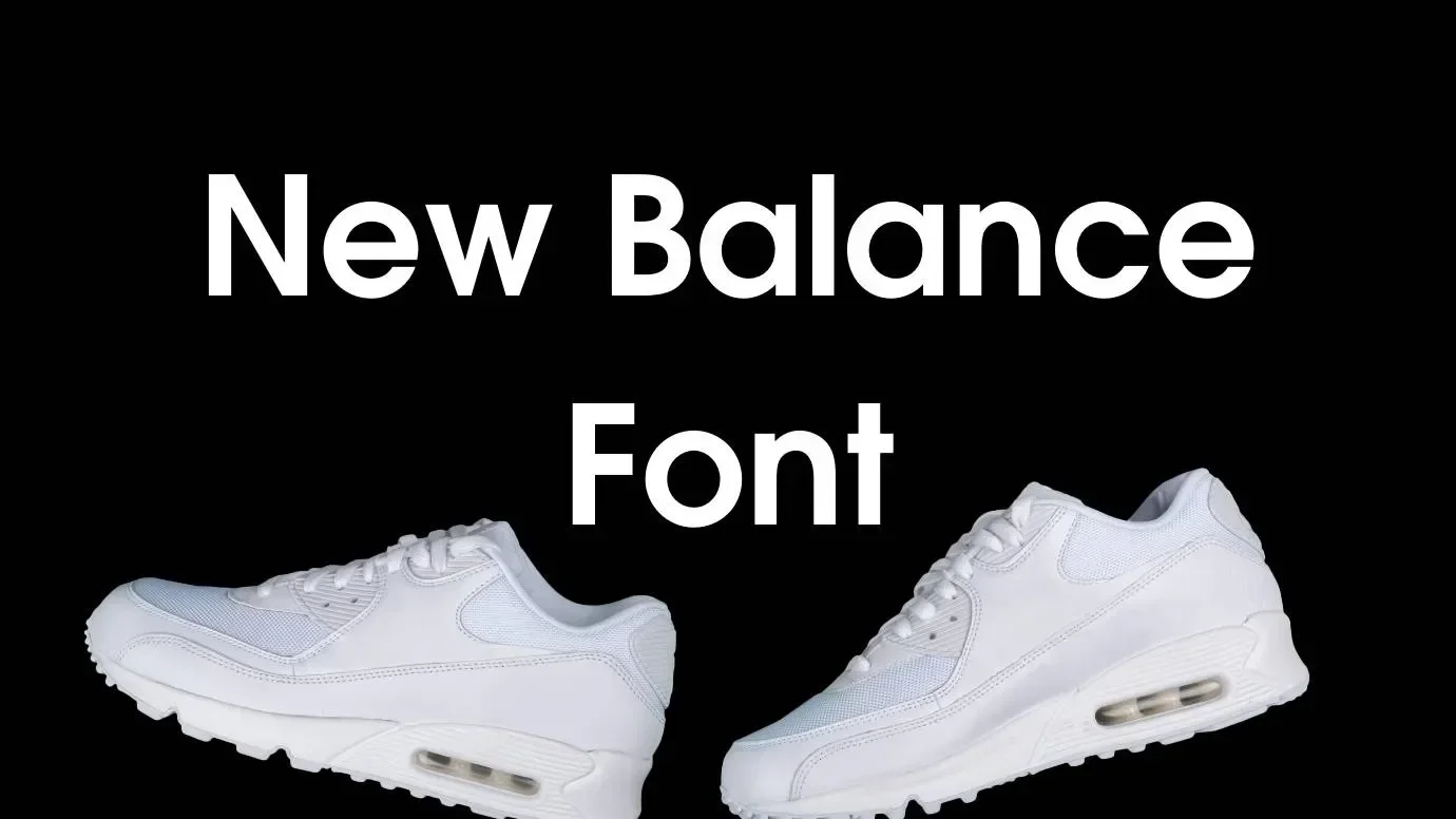 New Balance Font Feature
