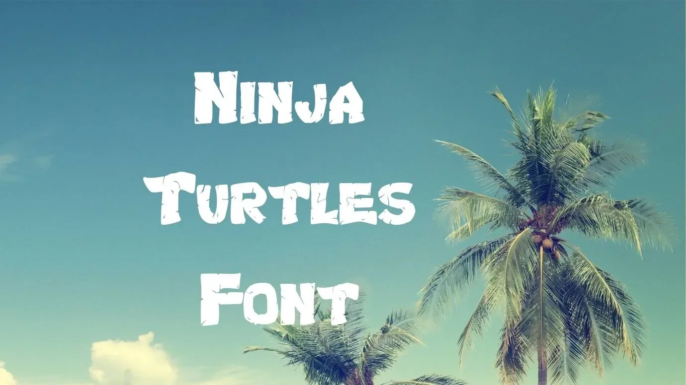 Ninja Turtles Font Feature