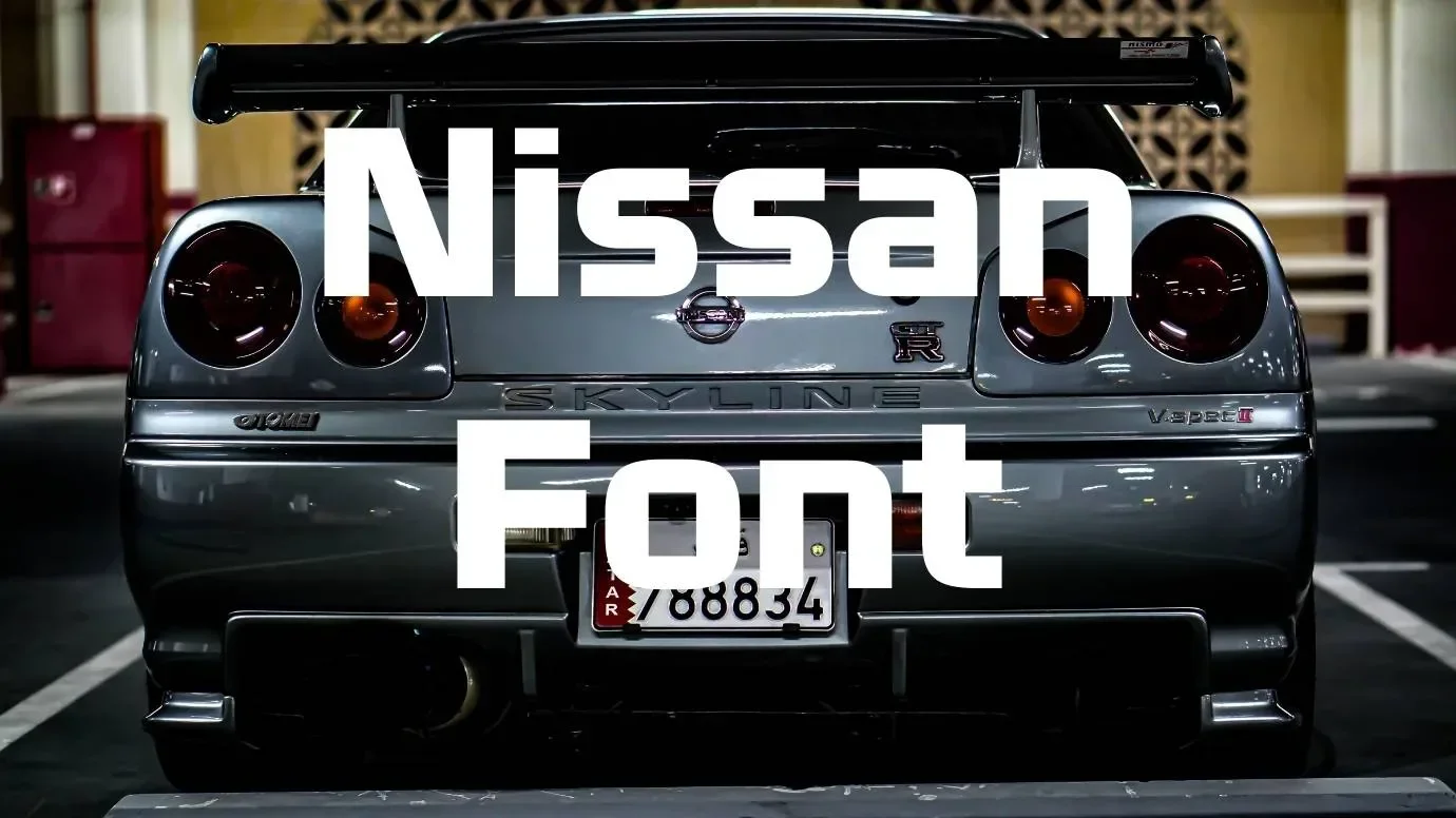 Nissan Font Feature