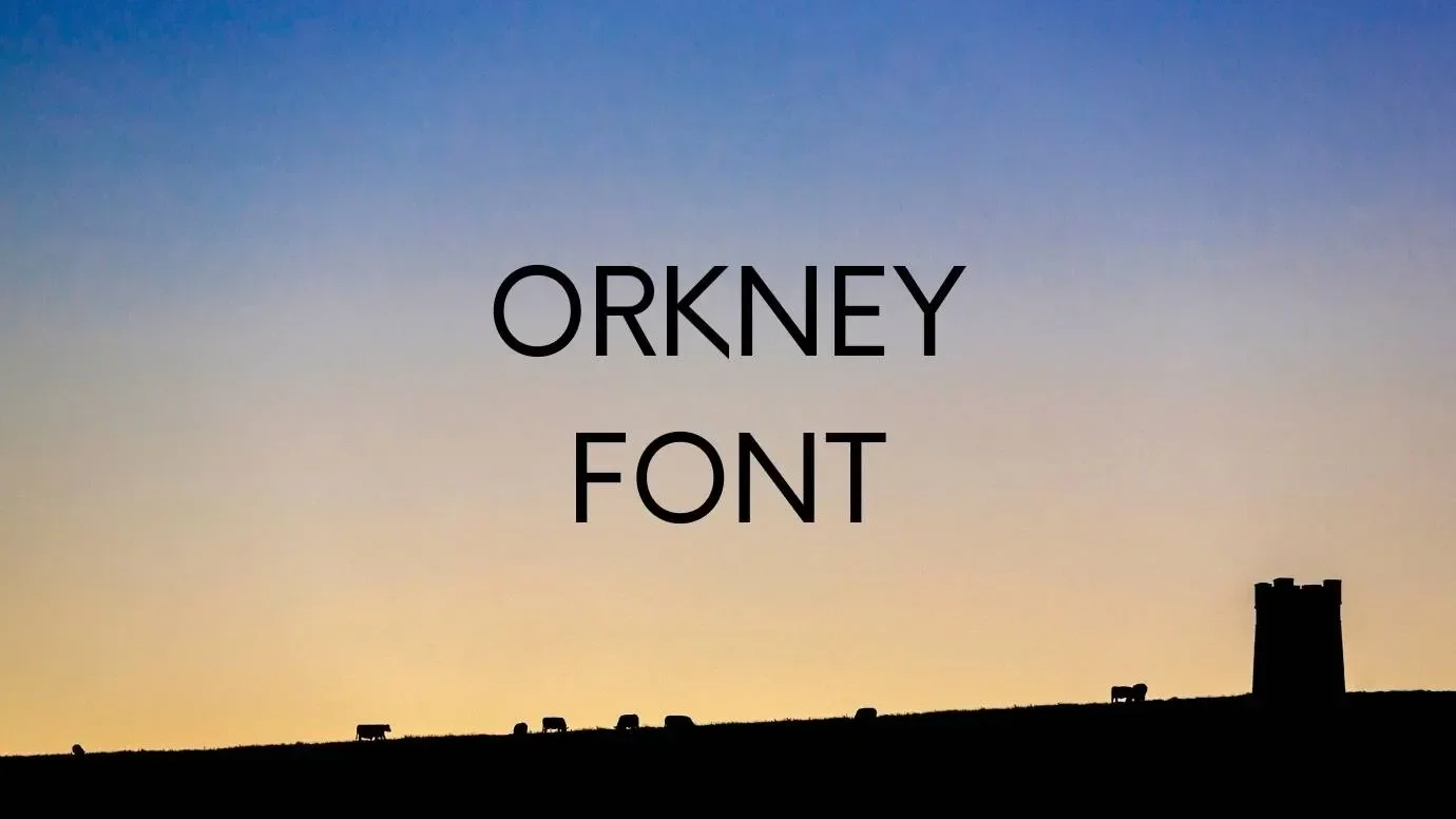 Orkney Font Feature